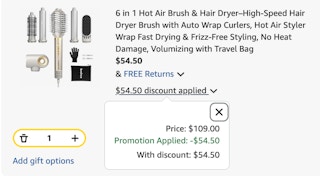 air brush Amazon receipt