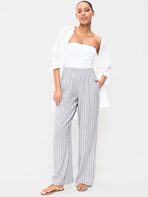 Old Navy Women's Linen-Blend Pants