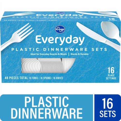 Kroger Plastic Dinnerware Sets