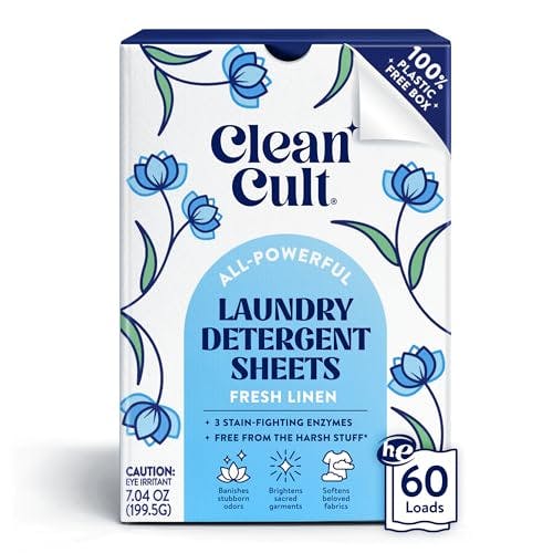 Cleancult Laundry Detergent Sheets