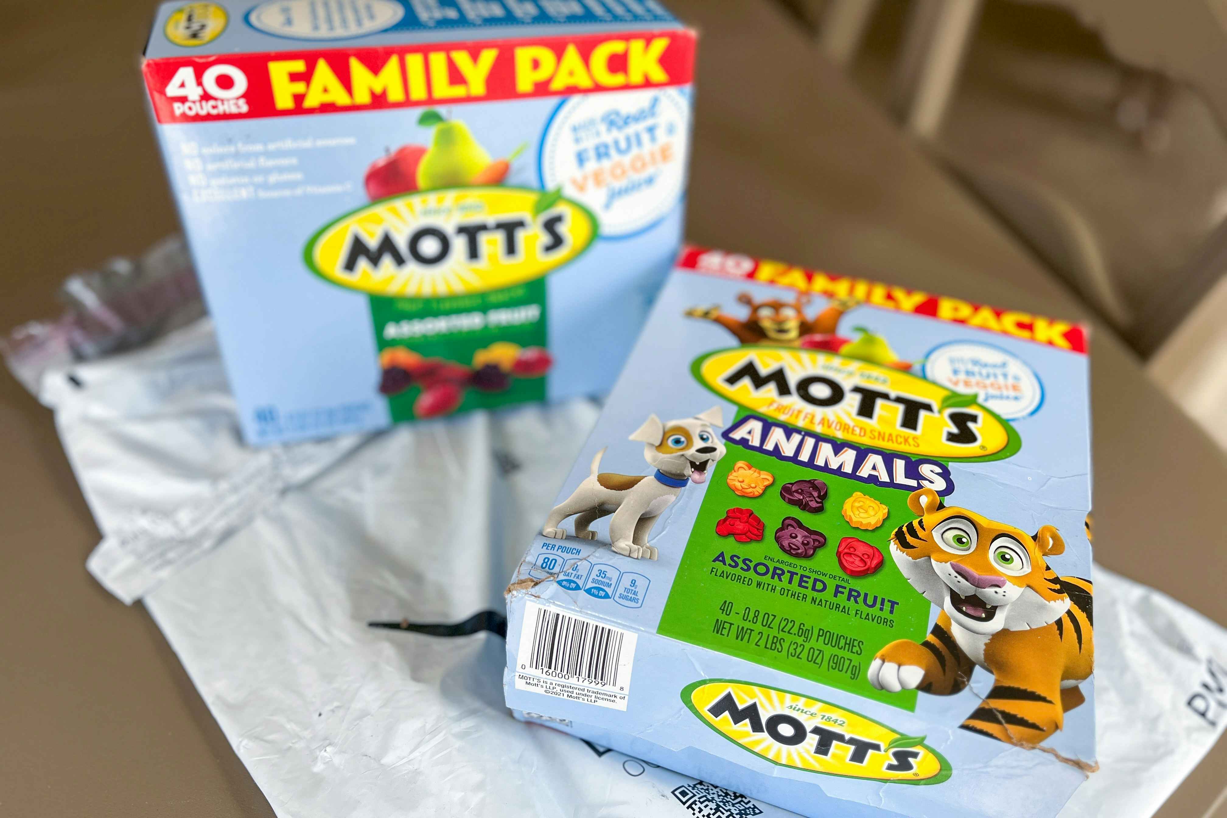 Mott's Fruit Snacks 40-Pack, as Low as $5.19 on Amazon ($0.13 Per Pack)
