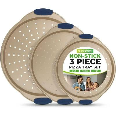 NutriChef Pizza Tray Set
