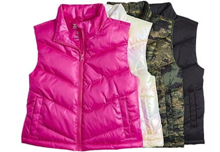 Xersion Kids' Puffer Vest