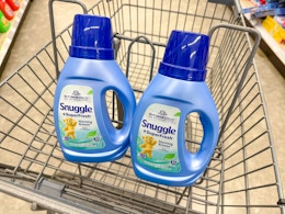 snuggle softeners in walgreens cart
