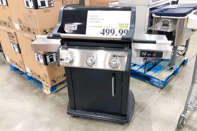 Weber Spirit Gas Grill, Only $499.99 at Costco (Reg. $549.99) card image