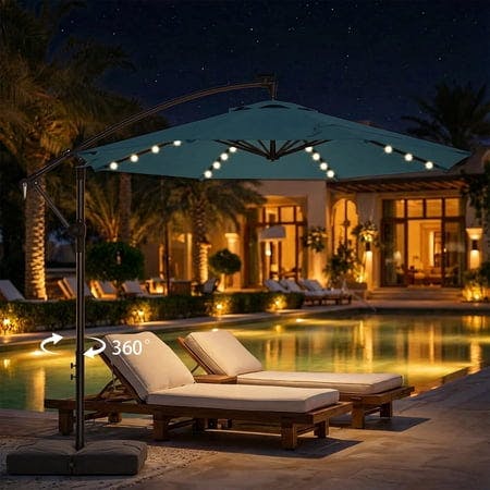 Cantilever Hanging Outdoor Umbrella