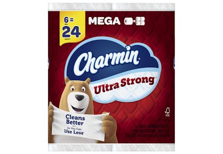 3 Charmin Ultra Strong Packs