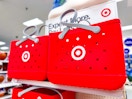 target bogg bags on a shelf