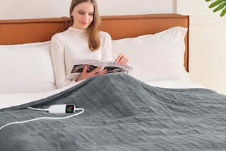 BOMOVA Heated Electric Throw Blanket