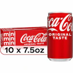 Coca-Cola Soda Mini Cans 10-Pack