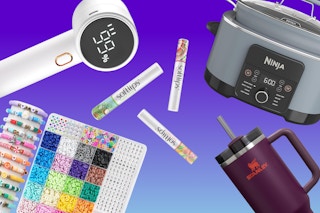 amazon items on a gradient