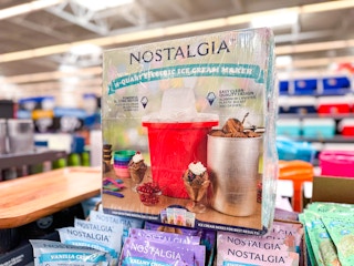 nostalgia brand ice cream maker