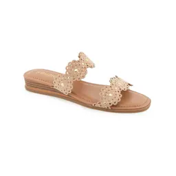 Kensie Women's Scalloped Wedge Sandals