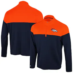 Denver Broncos Quarter-Zip Pullover