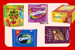 Amazon's Top Snack Offers: BOGO 50% Candy, $3 Oreos, and More card image