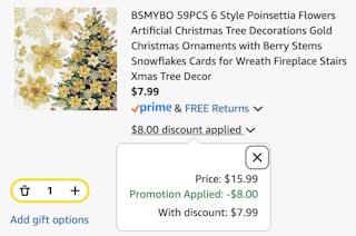 xmas tree cart