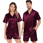 Satin Matching Pajama Set