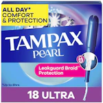 2 Tampax Pearl Tampons Boxes