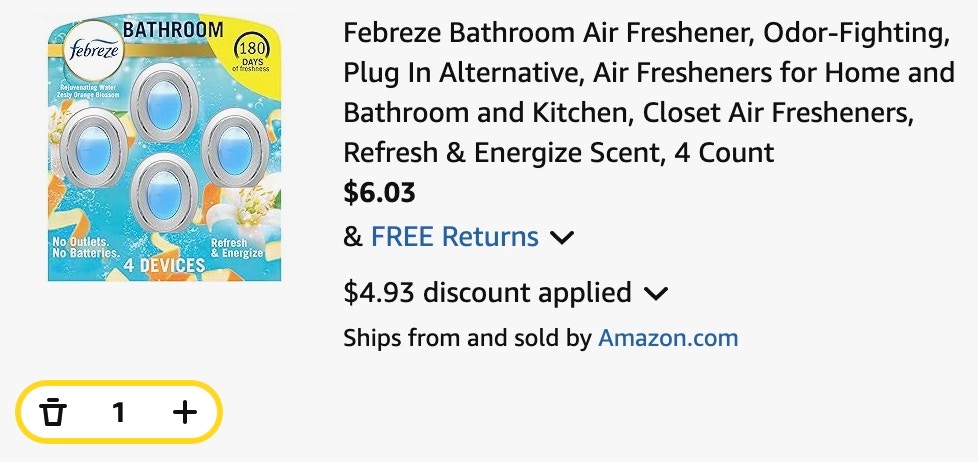febreeze bathroom pack