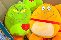 grinch max squishmallows in store at costco