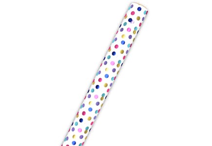 Hallmark Polka Dot Wrapping Paper