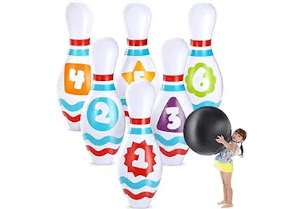 Giant Inflatable Bowling Set