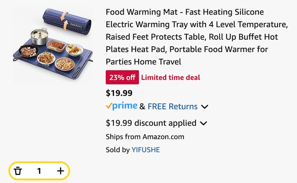warming mat