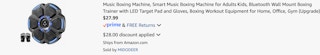Amazon Music Boxing Machine 2025