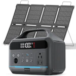 Portable Power Station w/ Solar Panel