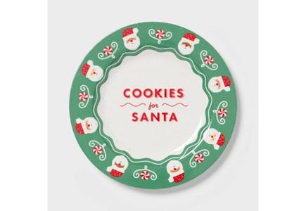 Pillowfort Holiday Dinner Plate