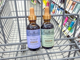 sheamoisture hair oils in walgreens cart