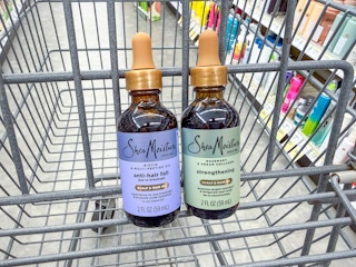 sheamoisture hair oils in walgreens cart