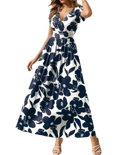 Women's Wrap Maxi Dress