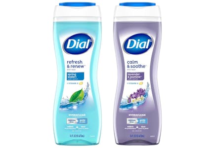 3 Dial Body Washes