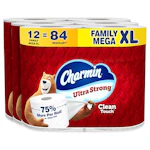 2 Charmin Ultra Strong Toilet Paper