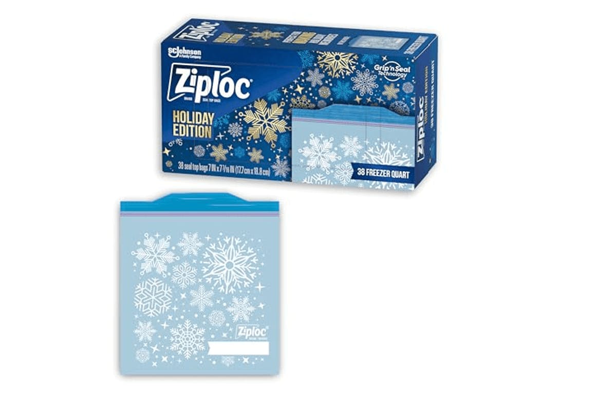 Ziploc Holiday Gallon Storage Bags