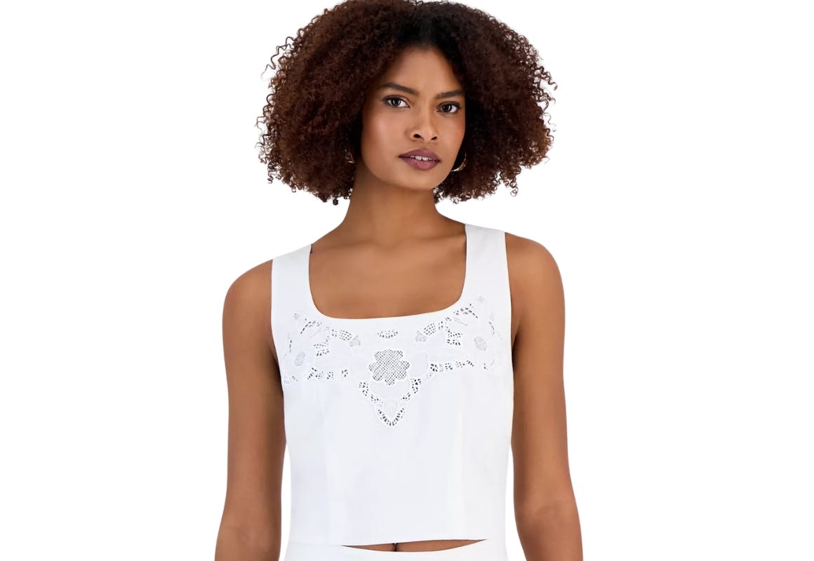 Women's Linen Tank Top