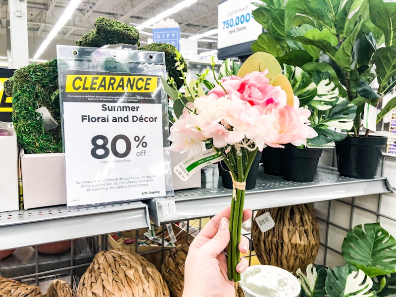 Flowers in hand