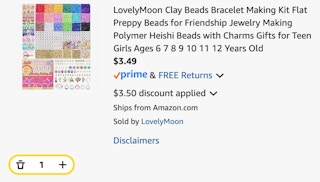 Clay Beads Bracelet Making Kit