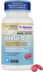 Senna-S Laxative Plus Stool Softener