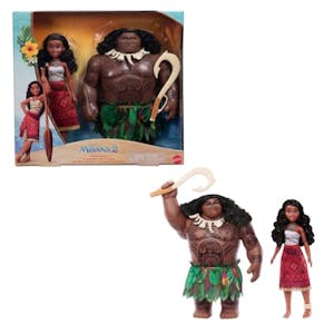 Mattel Moana & Maui Doll Set
