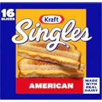 2 Kraft Cheese Singles Packs