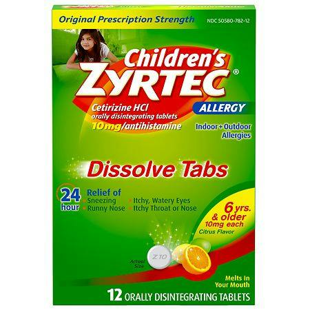 Children's Zyrtec Allergy Relief