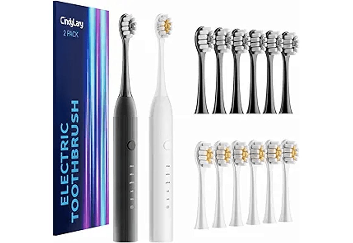 Electric Toothbrush 2-Pack