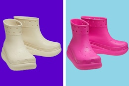 $24 Croc Platfrom Rain Boots at Nordstrom Rack (Reg. $80) card image