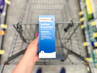 saline solution walgreens
