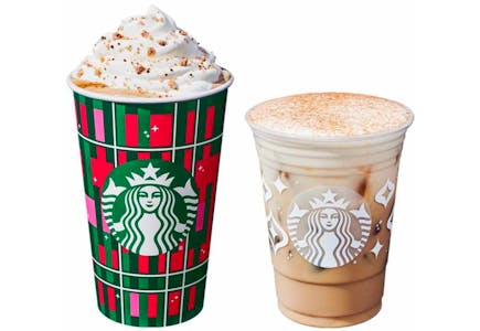 2 Starbucks Drinks