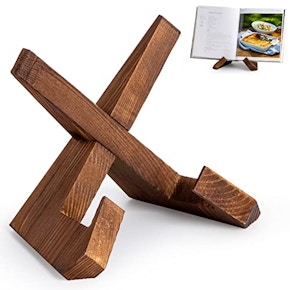 Wooden Cookbook Stand