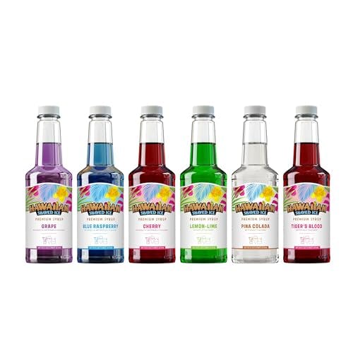 Shaved Ice Syrup 6-Pack