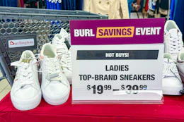 burlington burl savings event